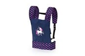 Pop, teddybeer en materiaal - Bayer Design Doll Carrier - Navy (62254AA) - 62254AA