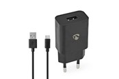 Mobiel - Adapters & Opladers - Nedis WCHAM105ABK mobile device charger - WCHAM105ABK