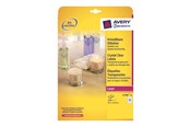 Papier, fotopapier en etiketten - Avery L7781 - transparent polyester labels - 1000 label(s) - 25.4 x 45.7 mm - L7781-25