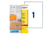 Papier, fotopapier en etiketten - Avery - labels - 25 label(s) - A4 - L7567-25