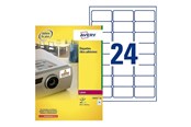 Papier, fotopapier en etiketten - Avery TripleBond Labels L6141 - labels - 480 label(s) - 33.9 x 63.5 mm - L6141-20