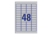 Papier, fotopapier en etiketten - Avery Zweckform - labels - matte - 384 label(s) - 45.7 x 21.2 mm - L6009-8