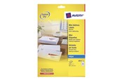 Papier, fotopapier en etiketten - Avery - address labels - 1625 pcs. - 21.2 x 38.1 mm - J8651-25