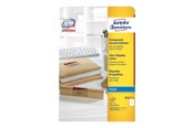Papier, fotopapier en etiketten - Avery - transparent address labels - 25 label(s) - A4 - J8567-25