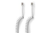 Telefoonkabel - Nedis TCGB90100WT20 telephone cable - TCGB90100WT20