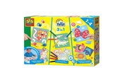 Creatief spelen - SES Creative My First - 3in1 Finger Painting Coloring Pasting Shapes - 14489