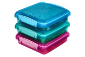 Overige keukenapparatuur - Sistema Pack 450ml Sandwich Box3 Pack Lunch Coloured - 41647