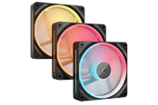 Case Fan - Corsair iCUE LINK LX120-R 3-pack - Case ventilator - 120mm - Zwart met RGB-licht - 37 dBA - CO-9051050-WW