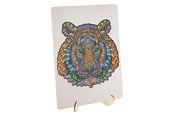 Puzzels - Creative Craft Group Wooden Jigsaw Puzzle Tiger 130pcs. Vloer - 400084