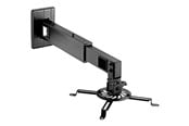 Projector accessoires en bevestigingen - Nedis mounting kit - full-motion - for projector - black - PJWM200BK