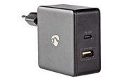 Mobiel - Adapters & Opladers - Nedis power adapter - USB 24 pin USB-C - 45 Watt - WCPD45W100BK
