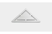 Afvoerproducten - Unidrain ClassicLine grating corner drain Anniversario - 2603.0200