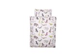 Pop, teddybeer en materiaal - Smallstuff Doll Bedding Savannah Soft Rose - 73035-4