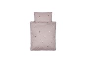 Pop, teddybeer en materiaal - Smallstuff Doll Bedding with Pattern of Dolls - 73037-4