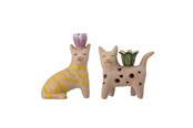 Decoratie - Bloomingville - Set of 2 - Mamie Cat Candlestick (82058194) - 82058194