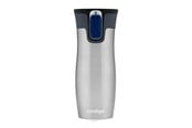 Thermosfles - Contigo West Loop Travel Mug 470ml - Stainless Steel - 2095832
