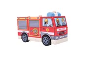Houten speelgoed - Bigjigs Wooden Stacking Game Fire Truck - BB126
