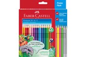 Schrijf- en tekengerei - Faber-Castell Promotion set Colour Grip 18+4+2 - 201540
