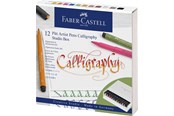 Schrijf- en tekengerei - Faber-Castell India ink Pitt Artist Pen C st.box 12x - 167512