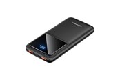Powerbank - Vention Powerbank FHKB0 10000mAh Micro-USB USB-C 2xUSB-A 22.5W (black) Powerbank - Zwart - 10000 mAh - FHKB0