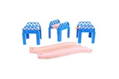 Houten speelgoed - Bigjigs Wooden Rail - Bridge Parts 3 pcs. - BJT056