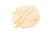 Houten speelgoed - Bigjigs Wooden Rails - Crossing Plateau - BJT105