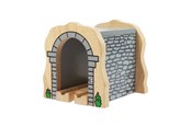 Houten speelgoed - Bigjigs Wooden Rails - Gray Tunnel - BJT120