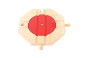 Houten speelgoed - Bigjigs Wooden Rails - 4-direction Turntable - BJT133