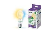 Smart Home - WiZ Tunable UltraEfficient A60 E27 Smart Filament Bulb - Dimmable Warm White LED - 929003714001