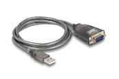 Netwerk-adapter (netwerkkaart, printserver, enz.) - DeLOCK Adapter USB 2.0 Type-A to 1 x Serial RS-232 D-Sub 9 pin male - 61400