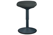Ergonomie - Leitz Ergo Wiebel Zitkruk met Gasveer (47 - 64 cm), Donkergrijs - 65440089