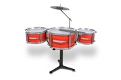 Muziek - Bontempi Drum set 3 parts with cymbal - 513340