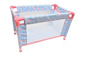 Pop, teddybeer en materiaal - Dolls World Weekend bed - 20971