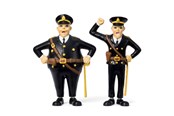 Pop, teddybeer en materiaal - Pippi Kling & Klang figures - 18100