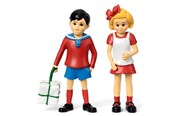 Pop, teddybeer en materiaal - Pippi Tommy and Annika - 18098