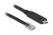 Netwerk-adapter (netwerkkaart, printserver, enz.) - DeLOCK Serial Adapter - USB-C - RS-232 x 1 - 63912