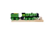 Houten speelgoed - Bigjigs Wooden Train Flying Scotsmann - BJT458