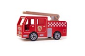 Houten speelgoed - Bigjigs Wooden Fire Truck - JT131