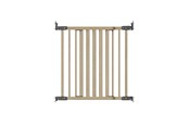 Babyspullen - BabyDan FlexiFit Deluxe Safety Gate 62.5-100.5 cm Wood/Gray - 501439