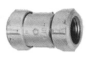 Schroefdraadfittingen - +GF+ Primofit compression coupling 1 1/2''x40 mm for steel pipe to PE pipe - 775102520