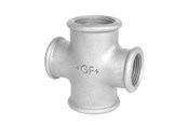 Schroefdraadfittingen - +GF+ cross galvanized 1-3/4'' - 770180217