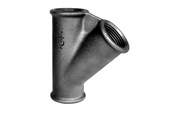 Schroefdraadfittingen - +GF+ tee 45° black 1 1/4'' - 770165107