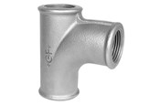 Schroefdraadfittingen - +GF+ flow tee 90° galvanized 1 1/4'' - 770131207