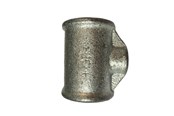 Schroefdraadfittingen - +GF+ tee 90° galvanized reduced 2 1/2-1 1/4'' - 770129216