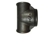 Schroefdraadfittingen - +GF+ tee 90° black reduced 1 1/2-2-1 1/2'' - 770130179