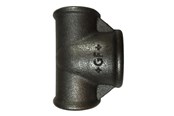 Schroefdraadfittingen - +GF+ tee 90° black reduced 1 1/4-2-1 1/4'' - 770130177