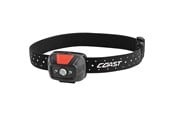 Zaklampen en koplampen - Coast Headlamp FL19 415 lumen red & white light Wide Beam IP54 incl. 3 x AAA batteries - 100025811