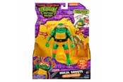 Speelgoedpop - Playmates Toys Turtles Mutant Mayhem Ninja Shouts Figure - Michelangelo - 83353