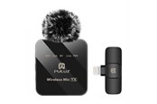 Microfoon - Puluz Wireless Lavalier Microphone PU647B (lightning) - PU647B