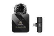 Microfoon - Puluz Wireless Lavalier Microphone PU648B (USB-C) - PU648B